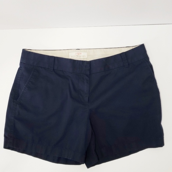 J. Crew Pants - Size 10 Navy blue J.Crew broken in Chino shorts